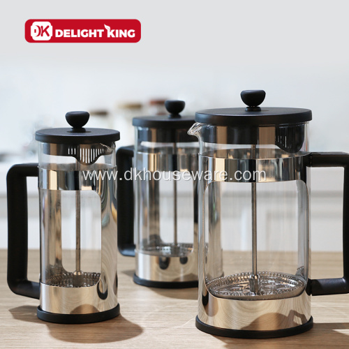 Coffee Glass Making Pot French Press Maker